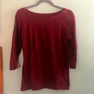 Ann Taylor LOFT 3/4 Sleeve Blouse